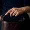 Ring aus 18k Gelbgold mit Diamant