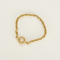 Ring aus 18k Gelbgold mit Diamant