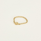 Ring aus 18k Gelbgold mit Diamant