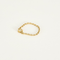 Ring aus 18k Gelbgold mit Diamant