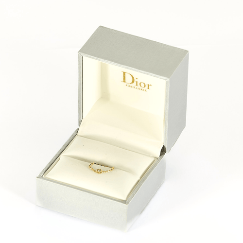 Dior - MIMIROSE - Anel flexível em ouro amarelo