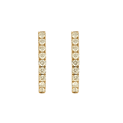 messika Orecchini Gatsby in oro rosa 18k diamante