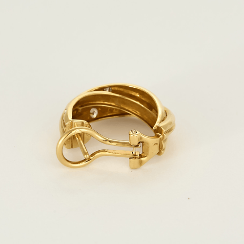 CARTIER - Trinity Constellation - Para kolczyków z żółtego złota 18K