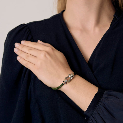 Pulseira Fred Pulseira Force 10 #gobeyond Prata 58 Facettes DV31205-1