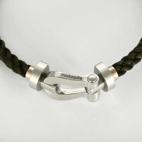 Pulseira Fred Pulseira Force 10 #gobeyond Prata 58 Facettes DV31205-1