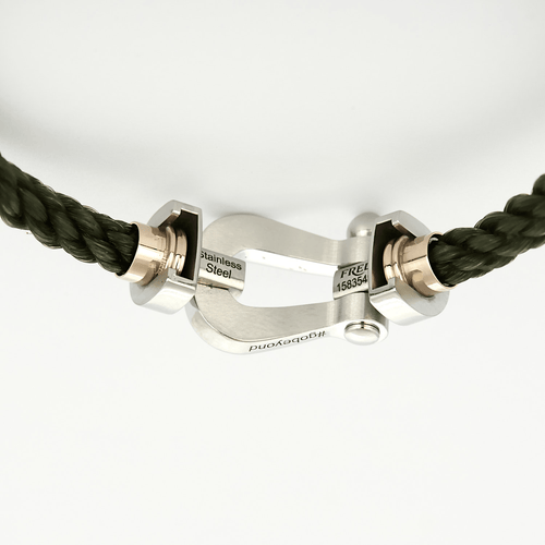 Pulseira Fred Pulseira Force 10 #gobeyond Prata 58 Facettes DV31205-1