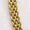 Halskette aus 18k Gelbgold mit Diamant und Saphir