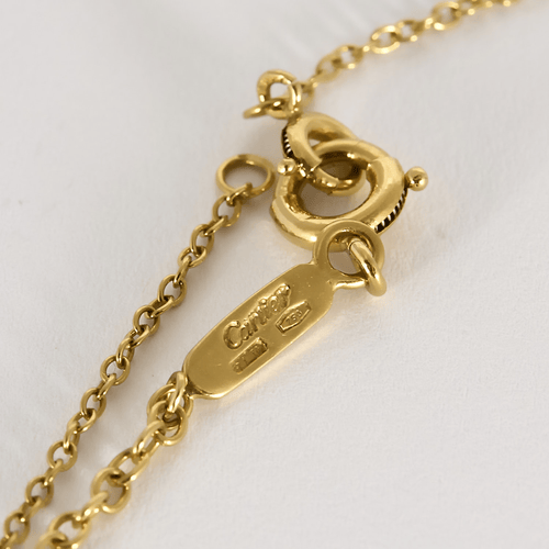 CARTIER - Mysteriöses Indien – Halskette aus Gelbgold und Diamanten