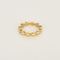 CHANEL - Trouwring geelgouden parelrand