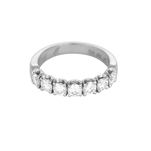 Bague 54 Alliances Platine Diamant 58 Facettes DV20543-9
