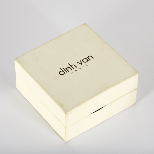 Dinh Van - 双心 - 18K白金手链（750‰）