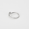 Ring i 18k hvidguld, diamant ca. 0,50 carat