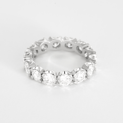 Gifteringer i 18k hvitt gull diamant