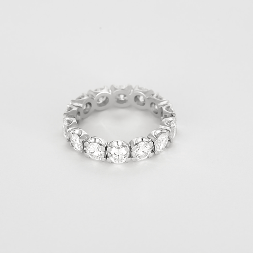 Gifteringer i 18k hvitt gull diamant