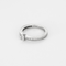 Chaumet -Strălucirea Eternității  - Inel din Platină, diamant pară de aproximativ 0,18 carate.