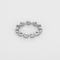 48 CHANEL – Alliance perlée en or gris 58 Facettes DV28077-5