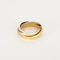 CARTIER - Trinity, small model, half-pavé - Three-gold and diamond ring