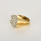 Bague 50 Bague type chevalière en platine, or jaune et diamants 58 Facettes DV4486-22