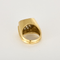 Bague 50 Bague type chevalière en platine, or jaune et diamants 58 Facettes DV4486-22