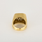 Bague 50 Bague type chevalière en platine, or jaune et diamants 58 Facettes DV4486-22