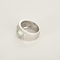 Anden ring i 18k hvidguld med diamant og perlemor