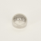 Anden ring i 18k hvidguld med diamant og perlemor