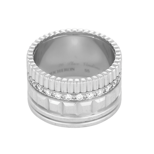 Boucheron - Quatre - 白金钻石戒指