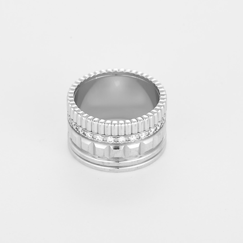Boucheron - Quatre - 白金钻石戒指