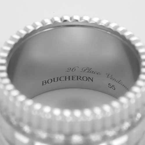 Boucheron - Quatre - 白金钻石戒指