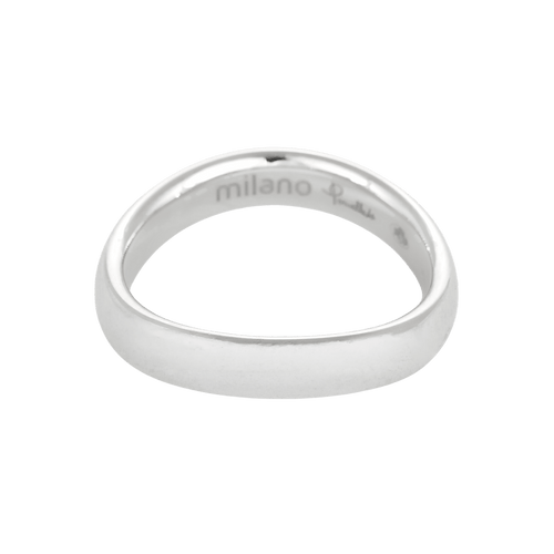 POMELLATO - Elegante anillo con movimiento en oro blanco