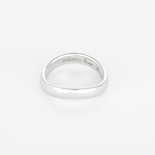 POMELLATO - Elegante anillo con movimiento en oro blanco