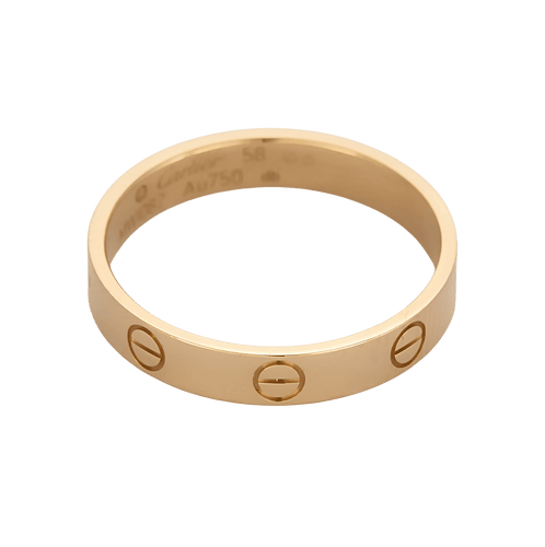 CARTIER - LOVE - Anillo de oro rosa