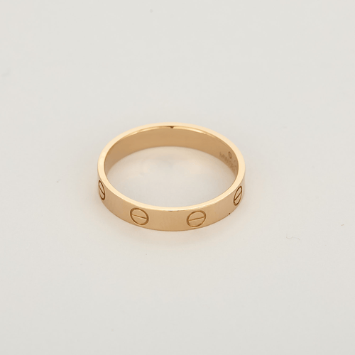 CARTIER - LOVE - Anillo de oro rosa