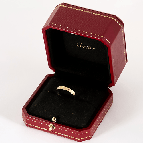 CARTIER - LOVE - Anillo de oro rosa