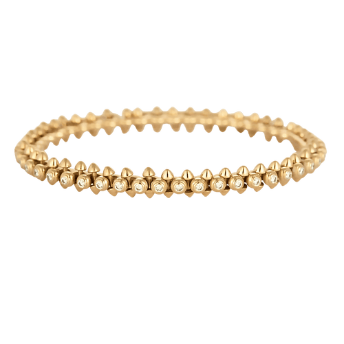 CARTIER - Clash - Moyen modèle -  Bracelet en or rose et diamants 58 Facettes DV31731-4
