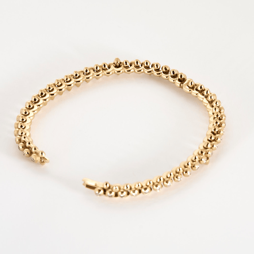 CARTIER - Clash - Modelo mediano - Pulsera de oro rosa y diamantes