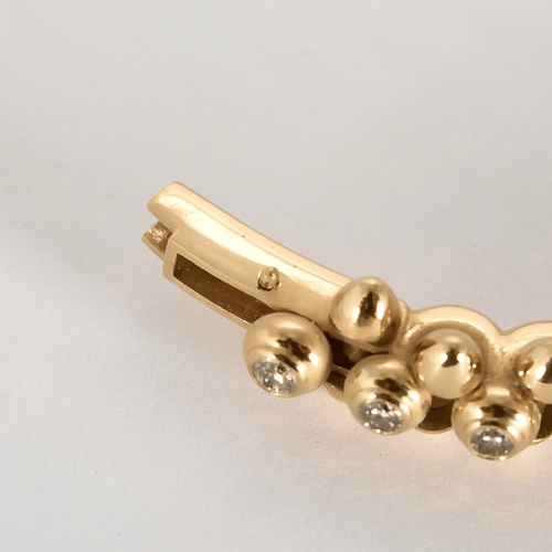 CARTIER - Clash - Modelo mediano - Pulsera de oro rosa y diamantes