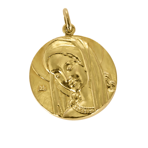 Wisiorek z żółtego złota 18k