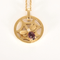 Chaumet Catch Me If You Love Me Necklace in 18k Rose Gold Tourmaline and Diamond