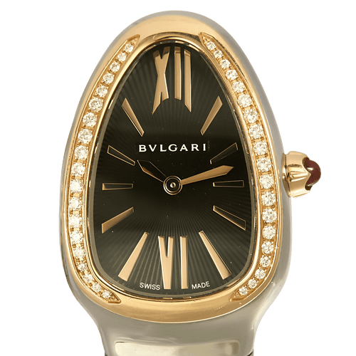 Bulgari - Watch Serpenti Tubogas in rose gold and steel