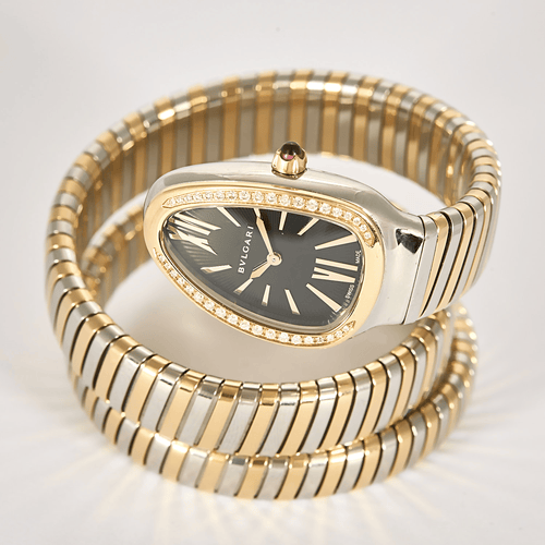 Bulgari - Watch Serpenti Tubogas in rose gold and steel