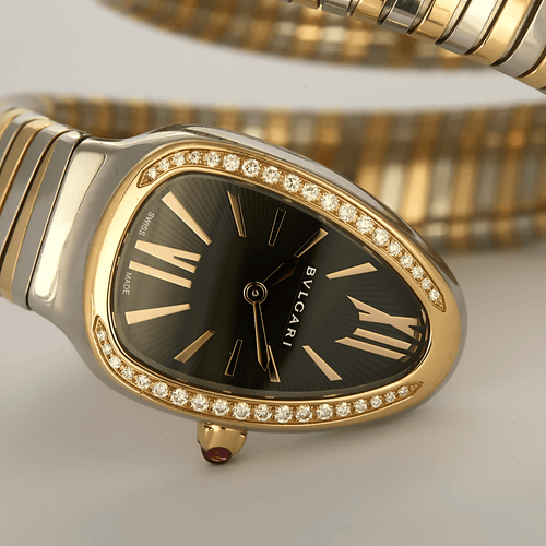 Bulgari - Watch Serpenti Tubogas in rose gold and steel