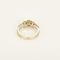 52 Bague en Or jaune 18k Diamant and Zircon 58 Facettes DV31031-1