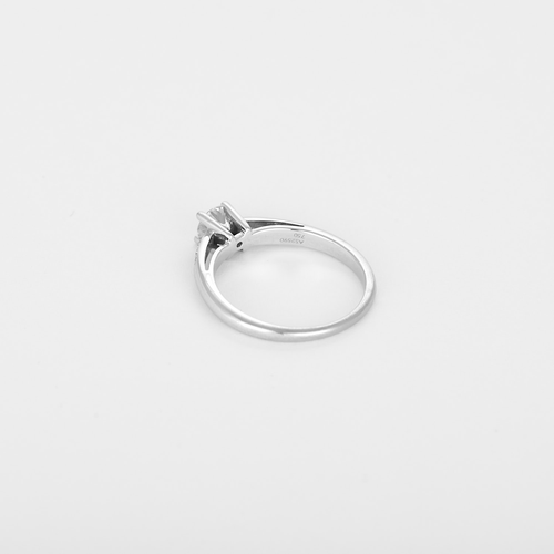 Bague 50 MAUBOUSSIN - Tu es le Sel de ma Vie N°3 - Bague Solitaire en or gris et diamants 0,36 carat 58 Facettes DV31286-1