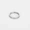 Bague 50 Alliance semi-pavée en or blanc et diamants 58 Facettes DV31590-2