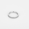 Bague 50 Alliance semi-pavée en or blanc et diamants 58 Facettes DV31590-2