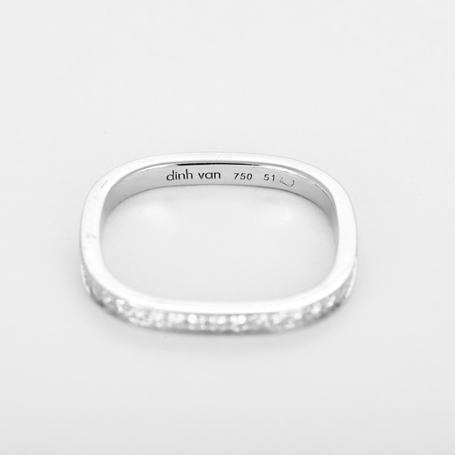 Bague 49 Bague en Or blanc 18k Diamant 58 Facettes DV31794-1