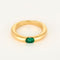 Cartier 18k Yellow Gold Emerald Ring