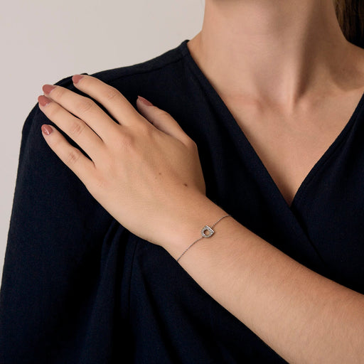 FRED - Mini Success - Halsband i vitguld och diamanter 0,20 karat
