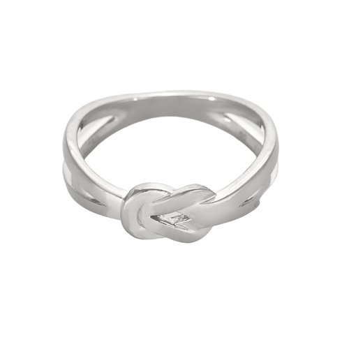 FRED- Infinite Luck - White gold ring. Small model.